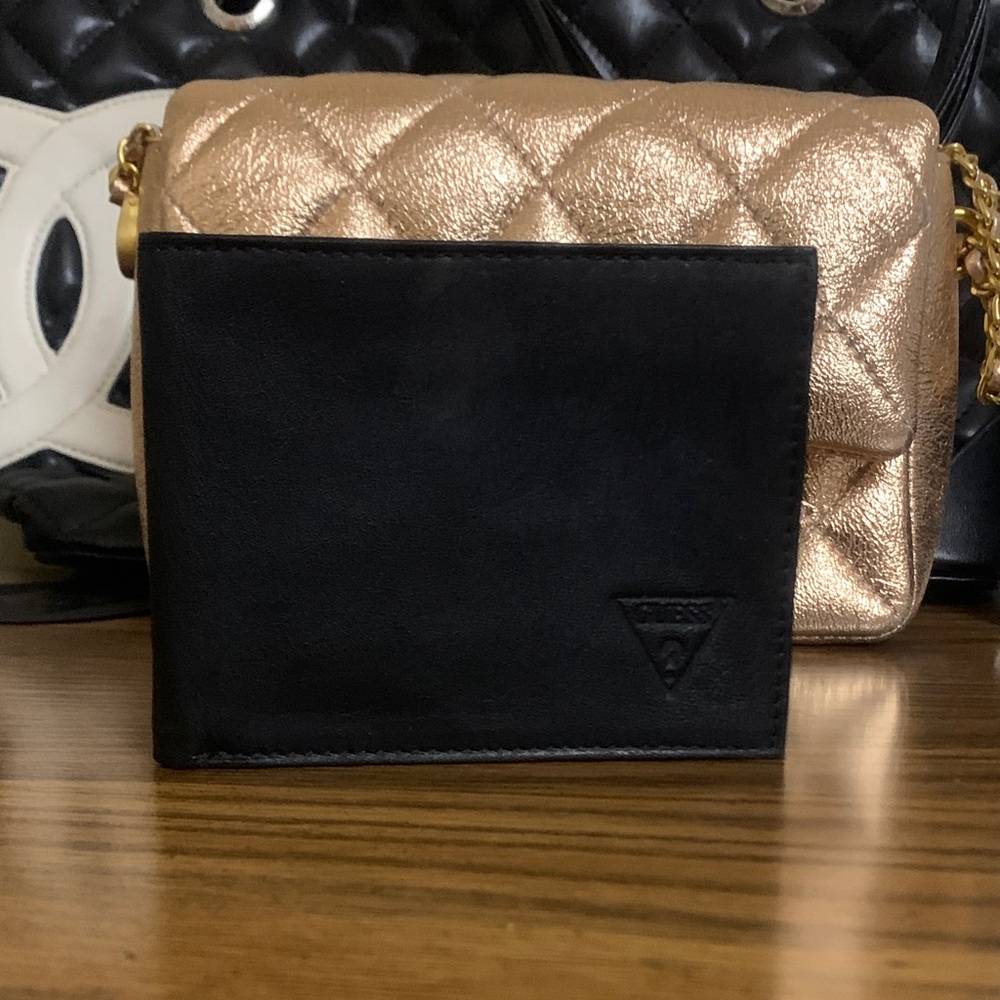 Guess Black Leather Wallet